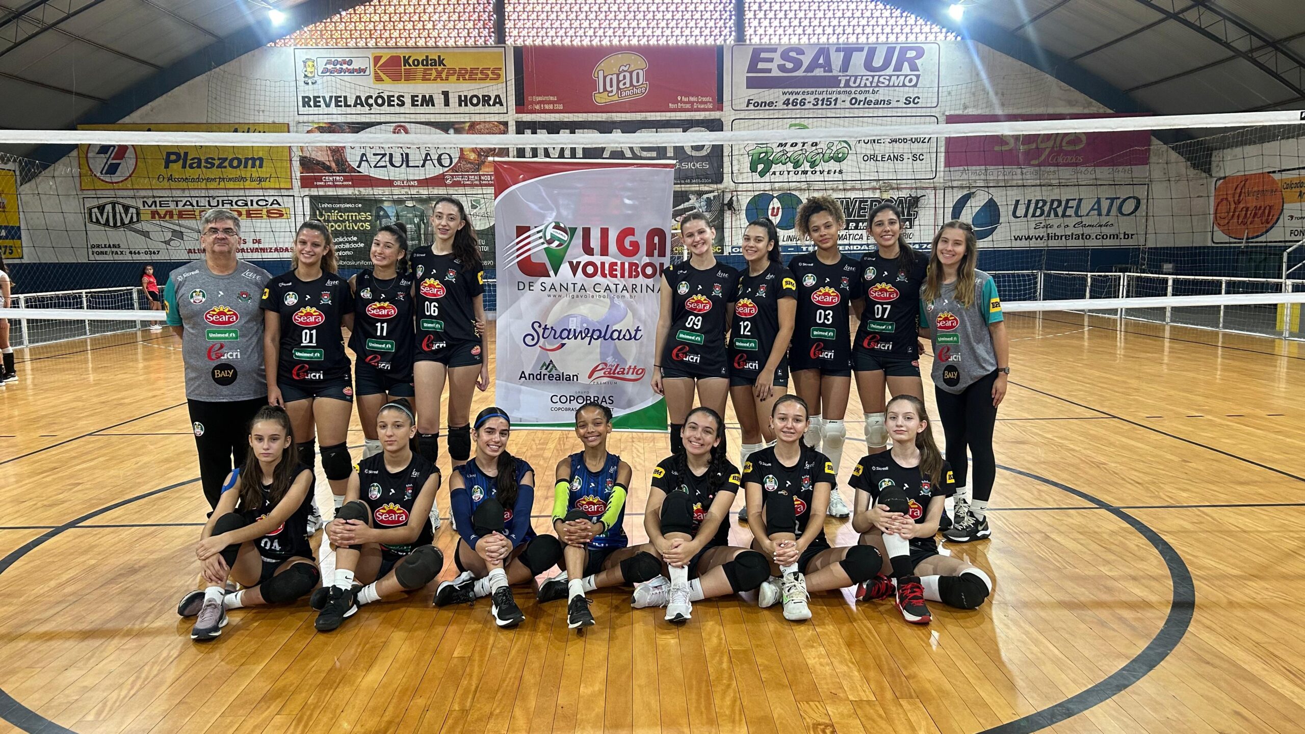 Com atleta destaque, Vôlei de Forquilhinha conquista etapa da Liga de Santa Catarina